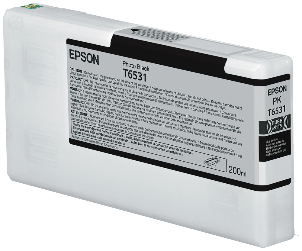 Epson Stylus Pro 4900 UV45 All Channels Black Ink Screen Print Kit