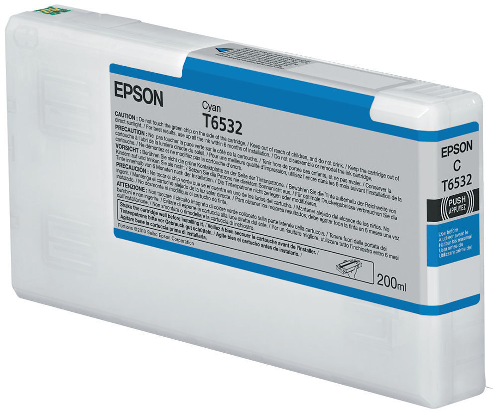 T6532 Cyan Ink Cartridge (200ml)