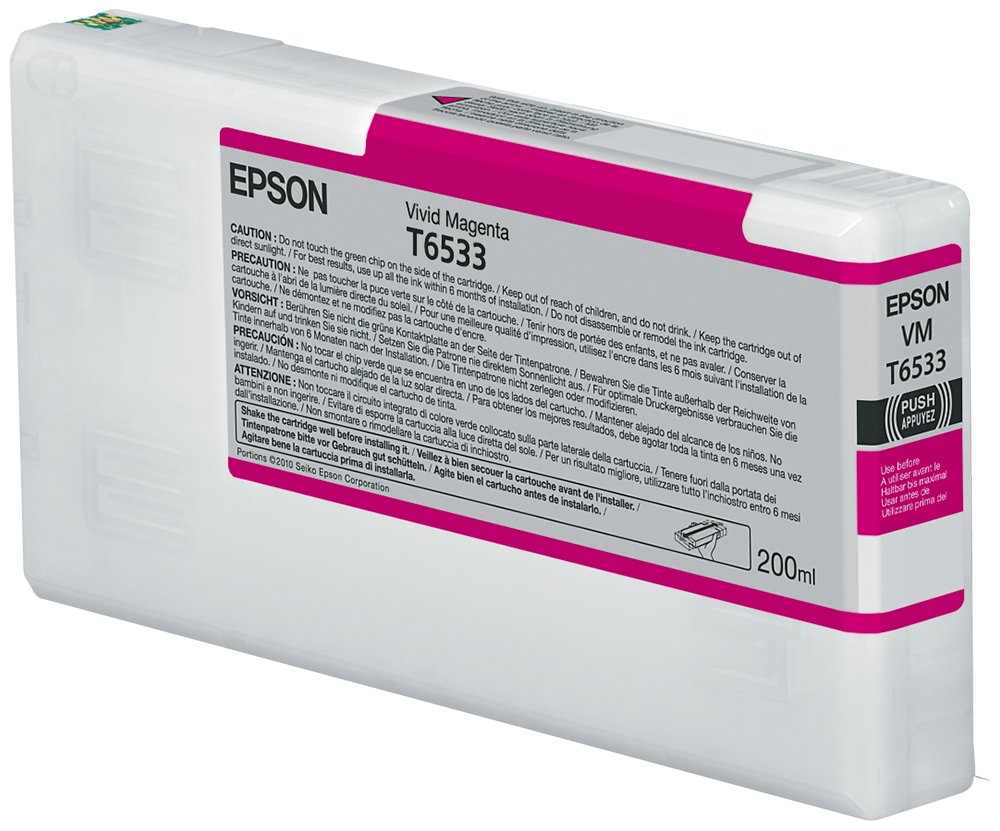 T6533 Vivid Magenta Ink Cartridge (200ml)