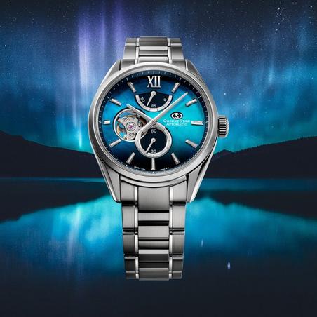 ORIENT STAR SEMI SKELETON RK-AT0002L 青 オリエントスター セミスケルトン[RK-AT0002L] Orient Star Semi