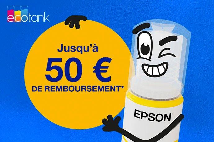 Jusqu'a 50 € DE REMBOURSEMENT*