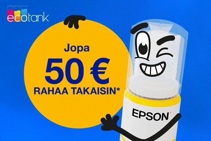 Jopa 50 € RAHAA TAKAISIN*