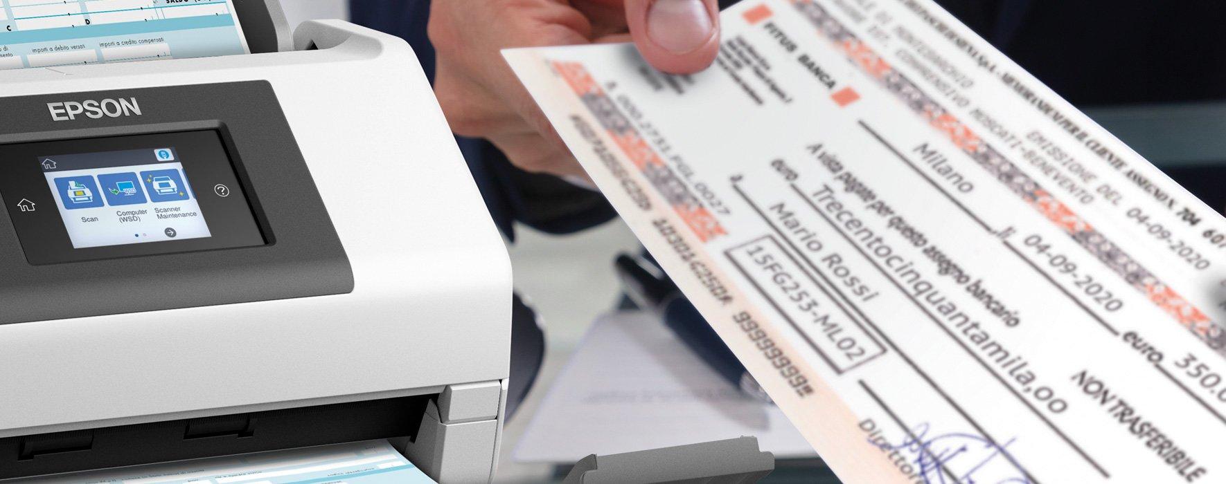 Soluzioni di scansione con ADV Teller