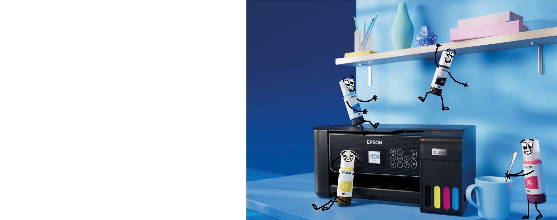 CERCHI UNA STAMPANTE INKJET MULTIFUNZIONE ECOTANK EPSON?