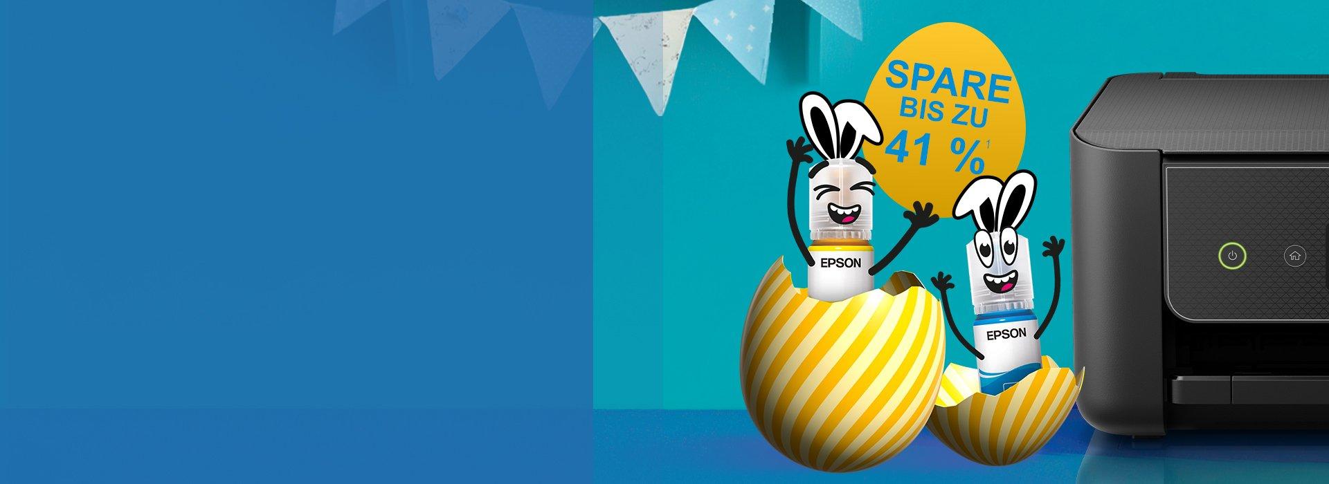 Easter deals image with inkies and printer