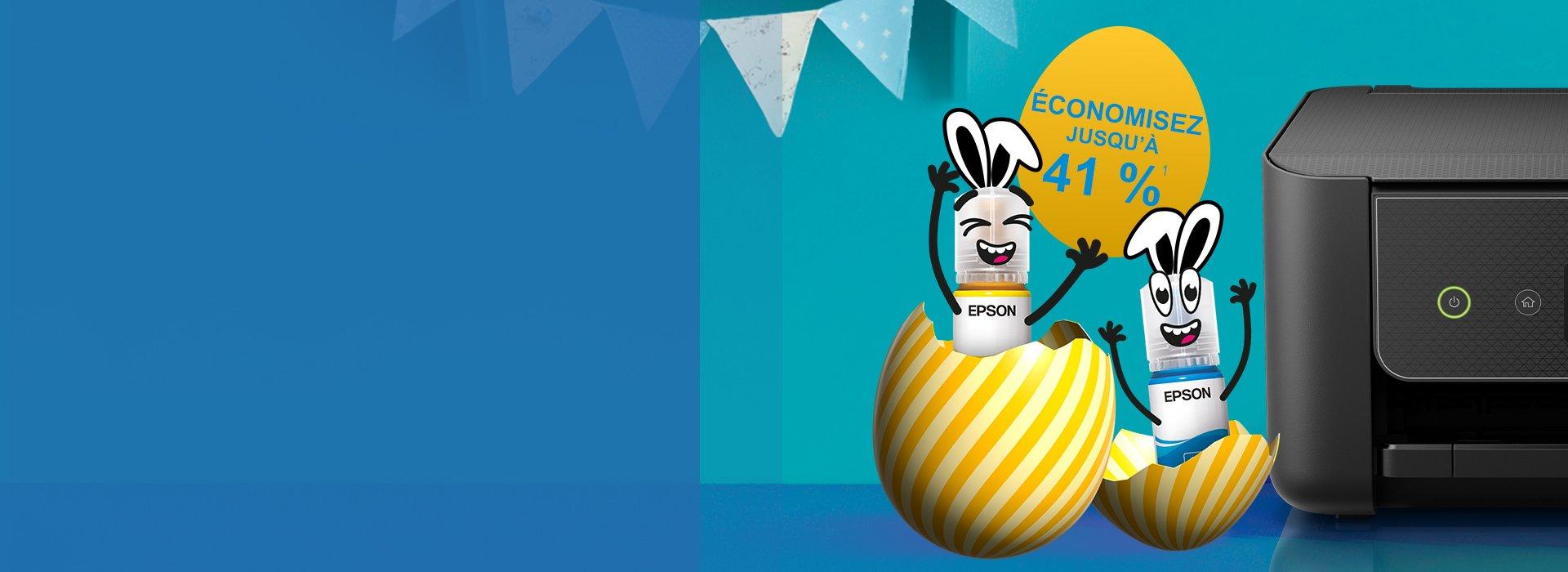 Easter deals image with inkies and printer