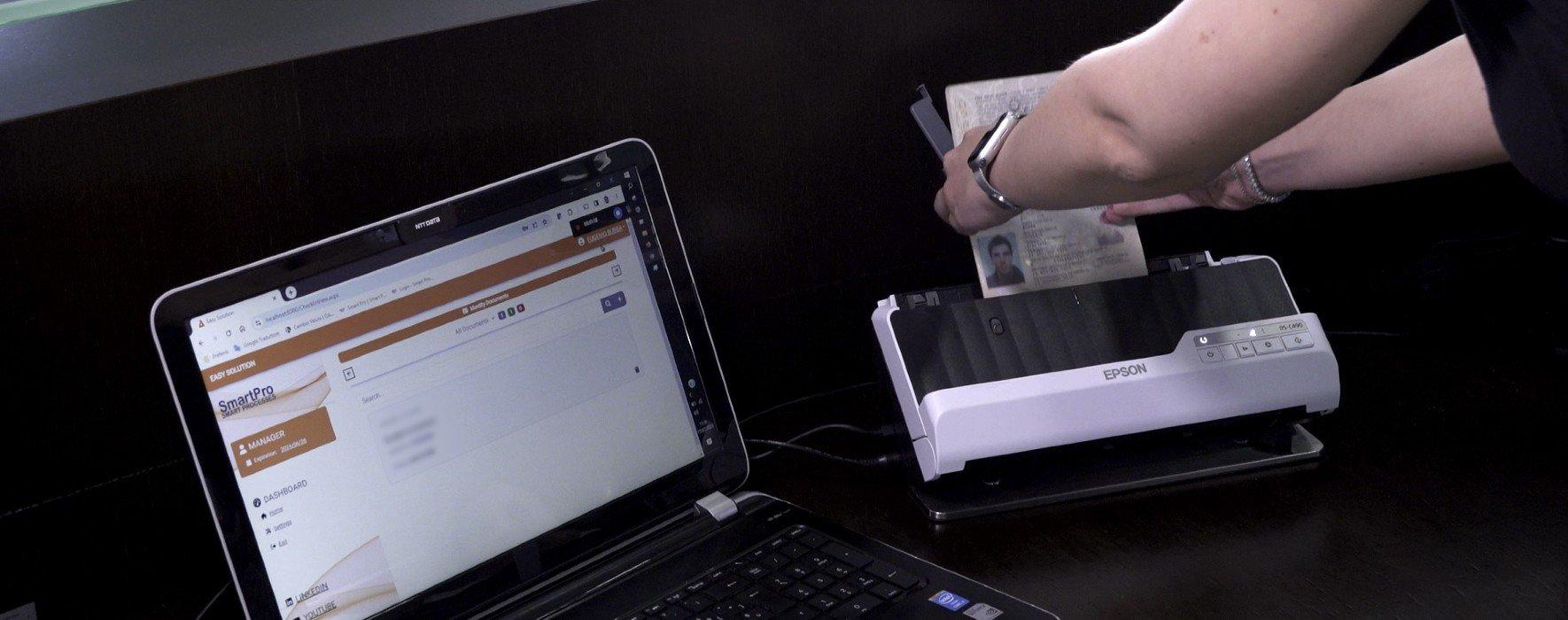 Soluzioni di scansione con Easy Check-in