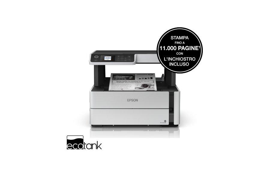 Epson EcoTank, stampanti con serbatoio ricaricabile