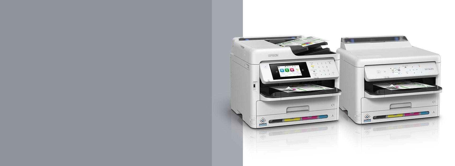 WF-C5390 & WF-5890 printers on white background