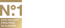 No.1 for Receipt printers in Europe logo