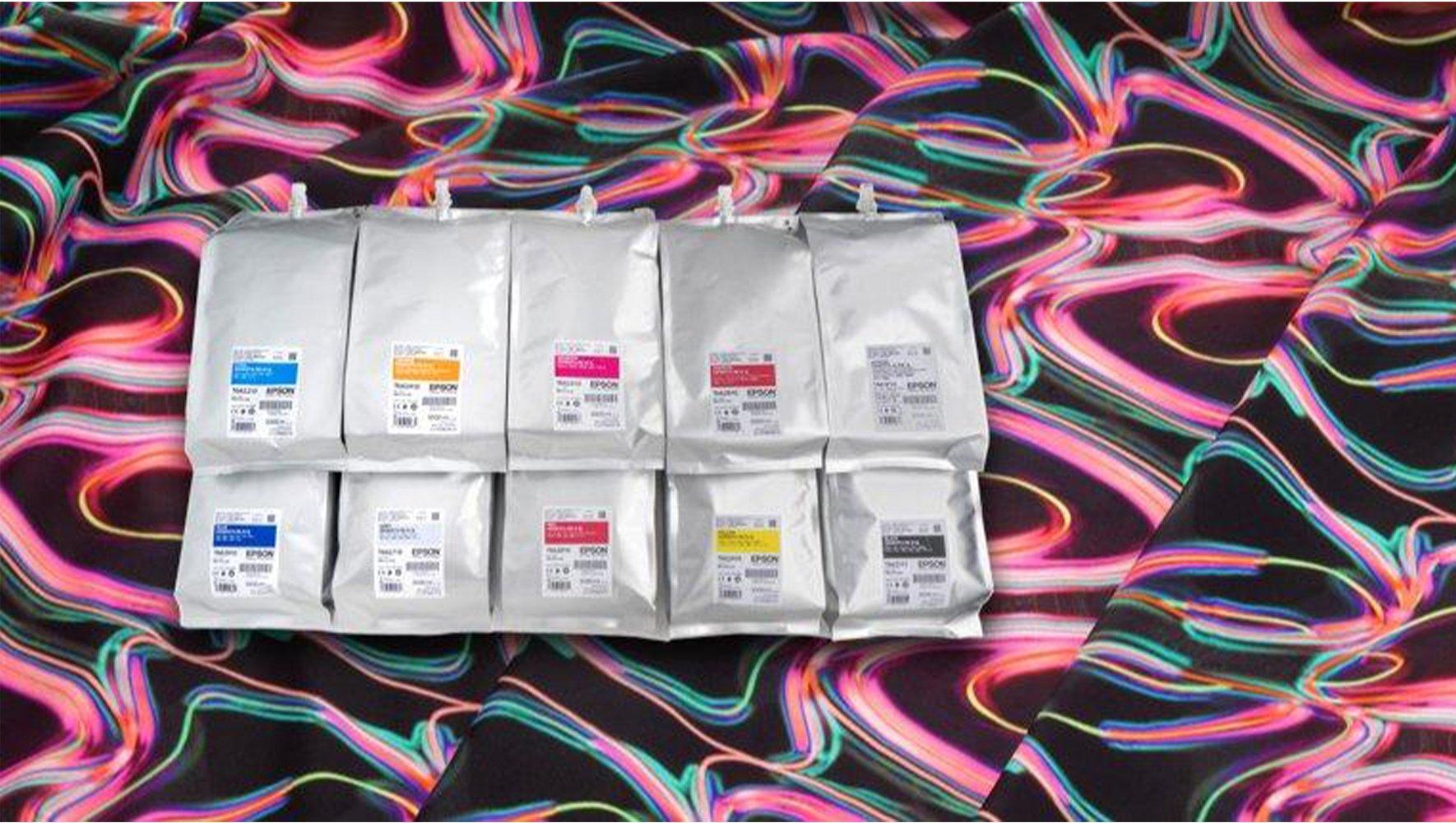 Printed Fabrics and cassetes on in