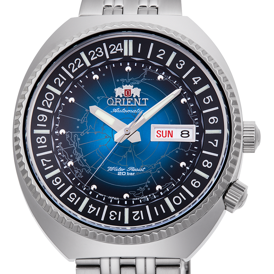 Orient world time watch sale