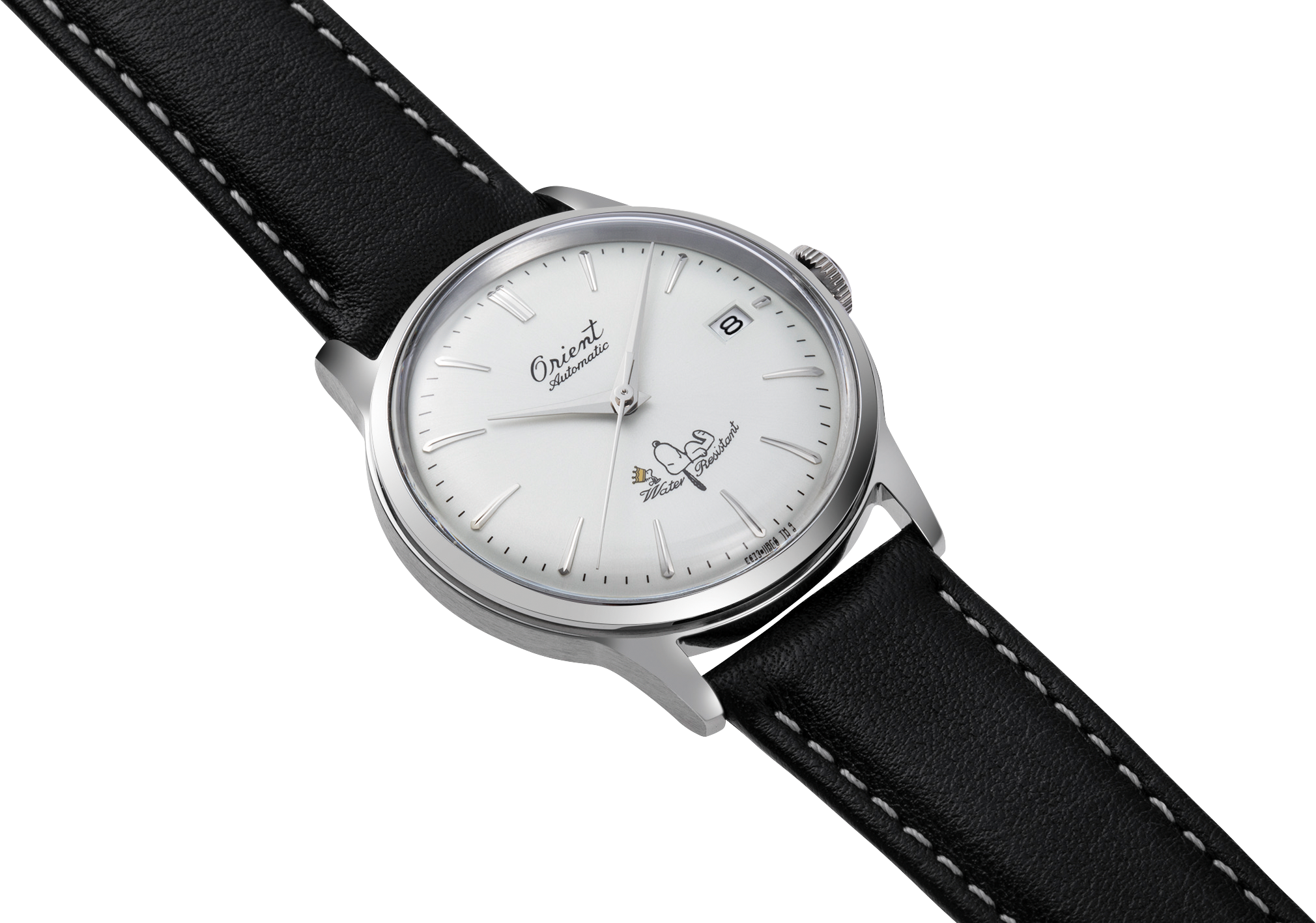 Orient PEANUTS 75周年バンビーノSNOOPY ベージュ Orient Bambino 38mm - 75th Anniversary Peanuts Edition | Orient