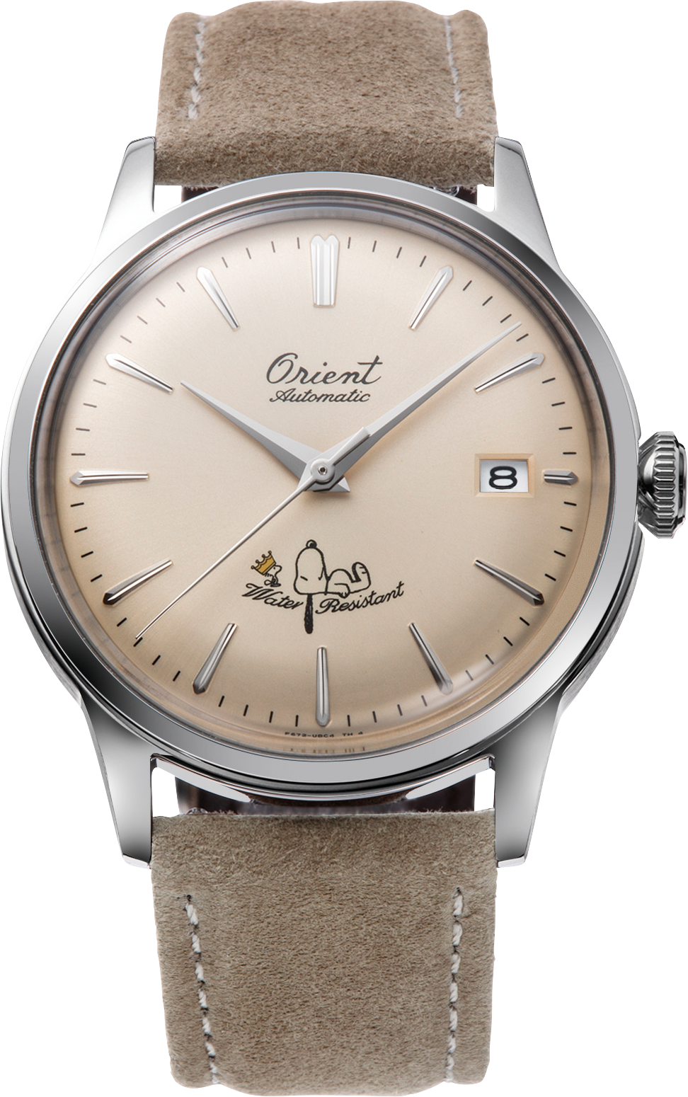 Orient PEANUTS 75周年バンビーノSNOOPY ベージュ Orient Bambino 38mm - 75th Anniversary Peanuts Edition | Orient