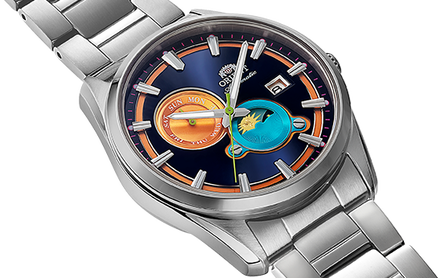 Zeitgemäßes Design mit Mond und Sonne