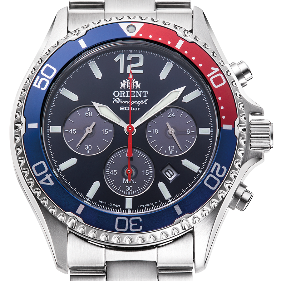 Orient Mako Chronograph Solar Orient Brands Orient Watches UK Official Website