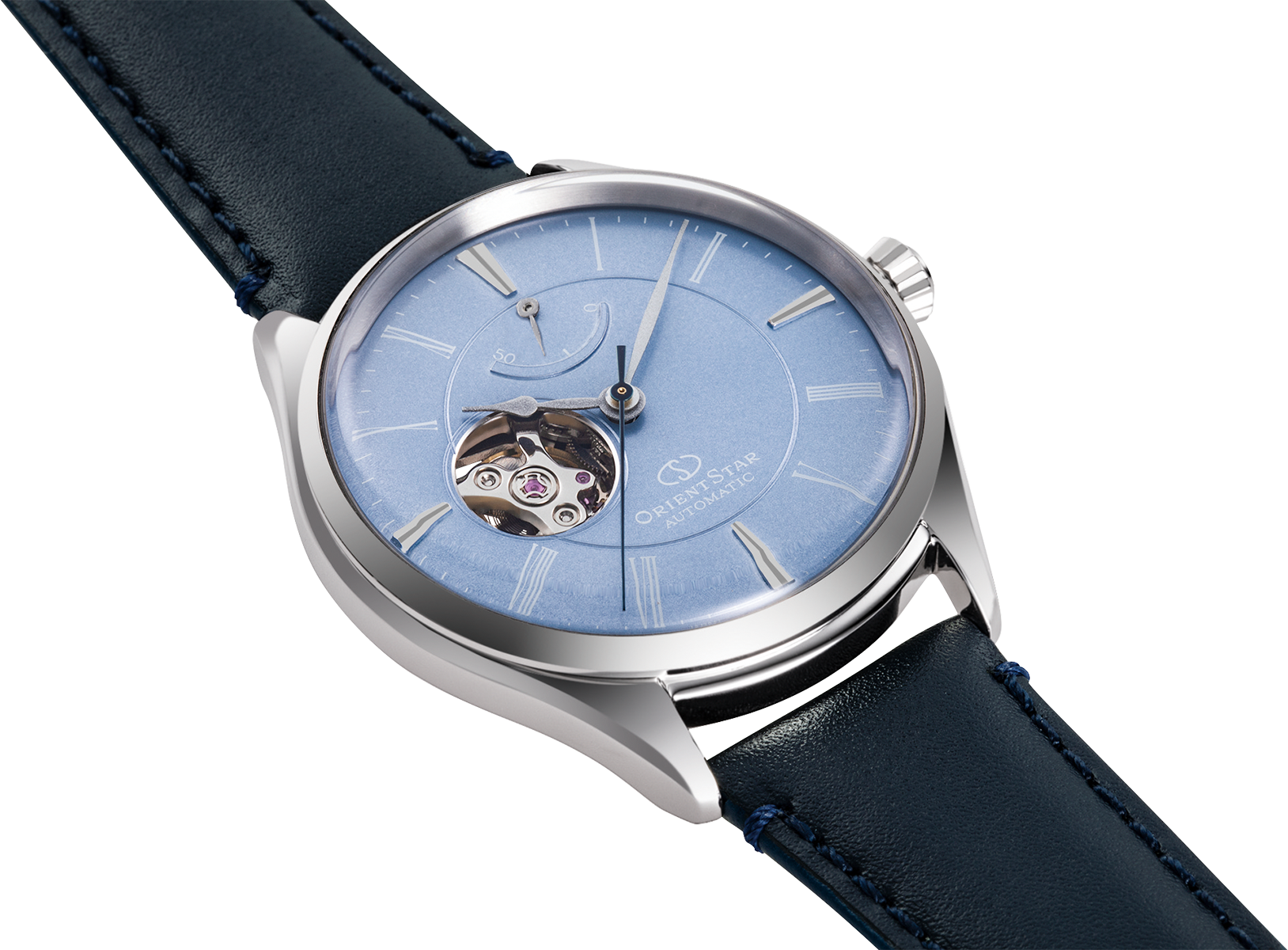 Orient bambino blue open on sale heart