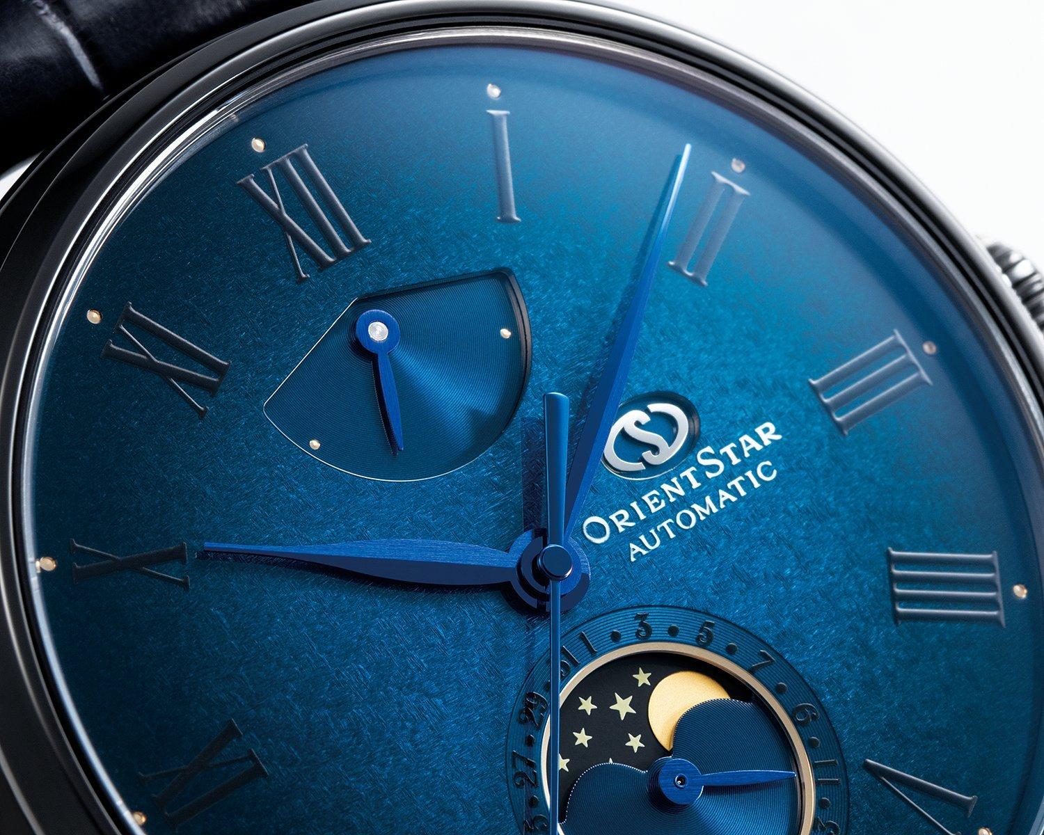 Orient star blue dial clearance