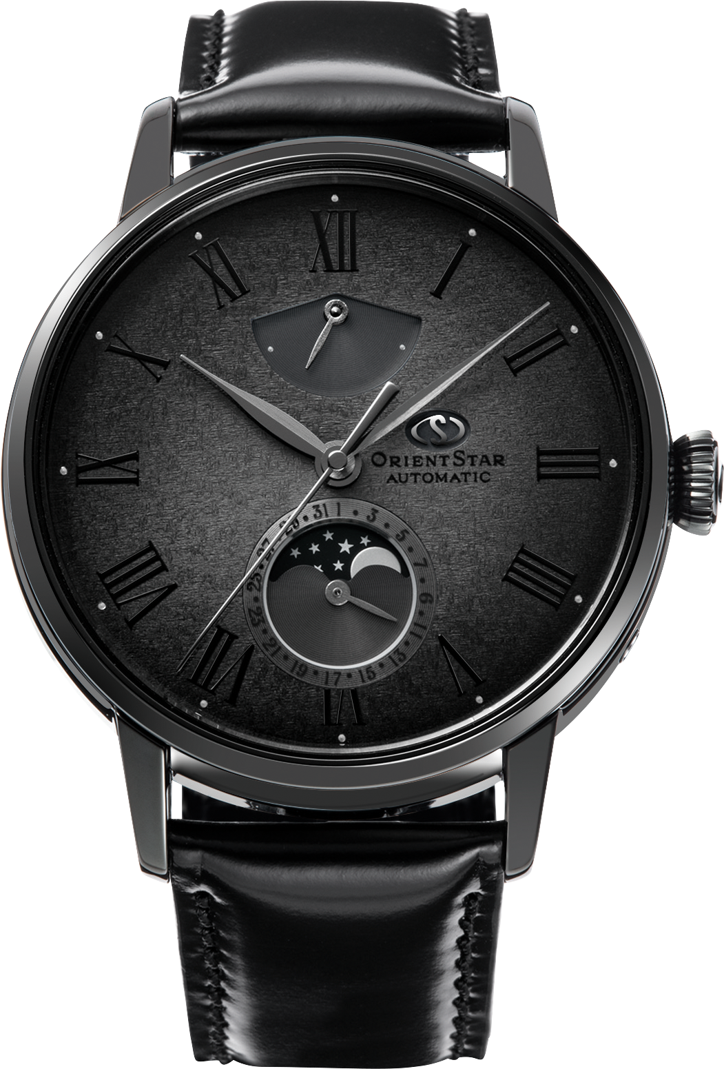 Black orient watch sale