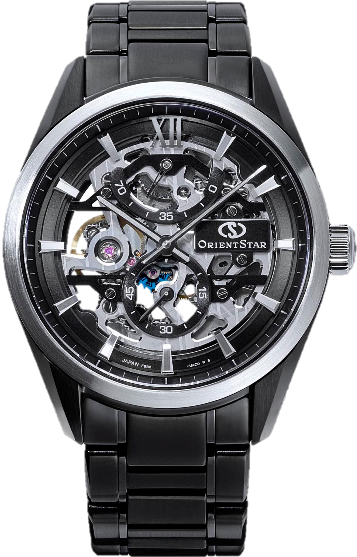 Orient Star M34 F8 Full Skeleton   75th Anniversary Limited Edition