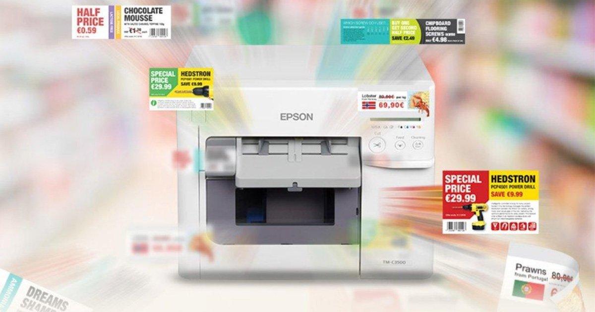 For Business Professional Graphics Label printers ShelfEdge