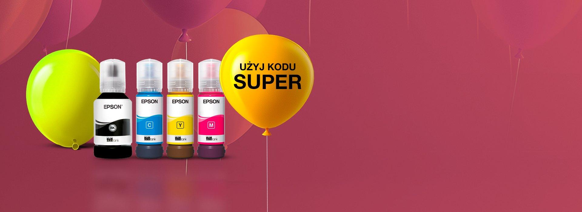 Inkdinfer banner for Super Saving Sales with Ink bottles