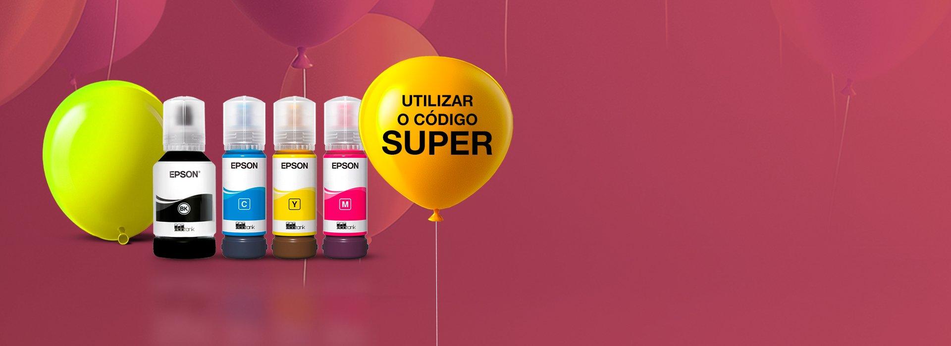 Inkdinfer banner for Super Saving Sales with Ink bottles