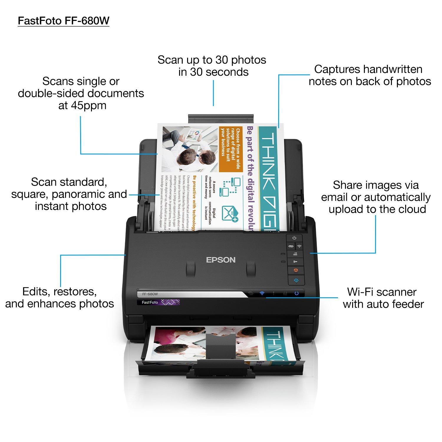 FastFoto FF-680W | Consumer Scanner | Scanners | Products | Epson 