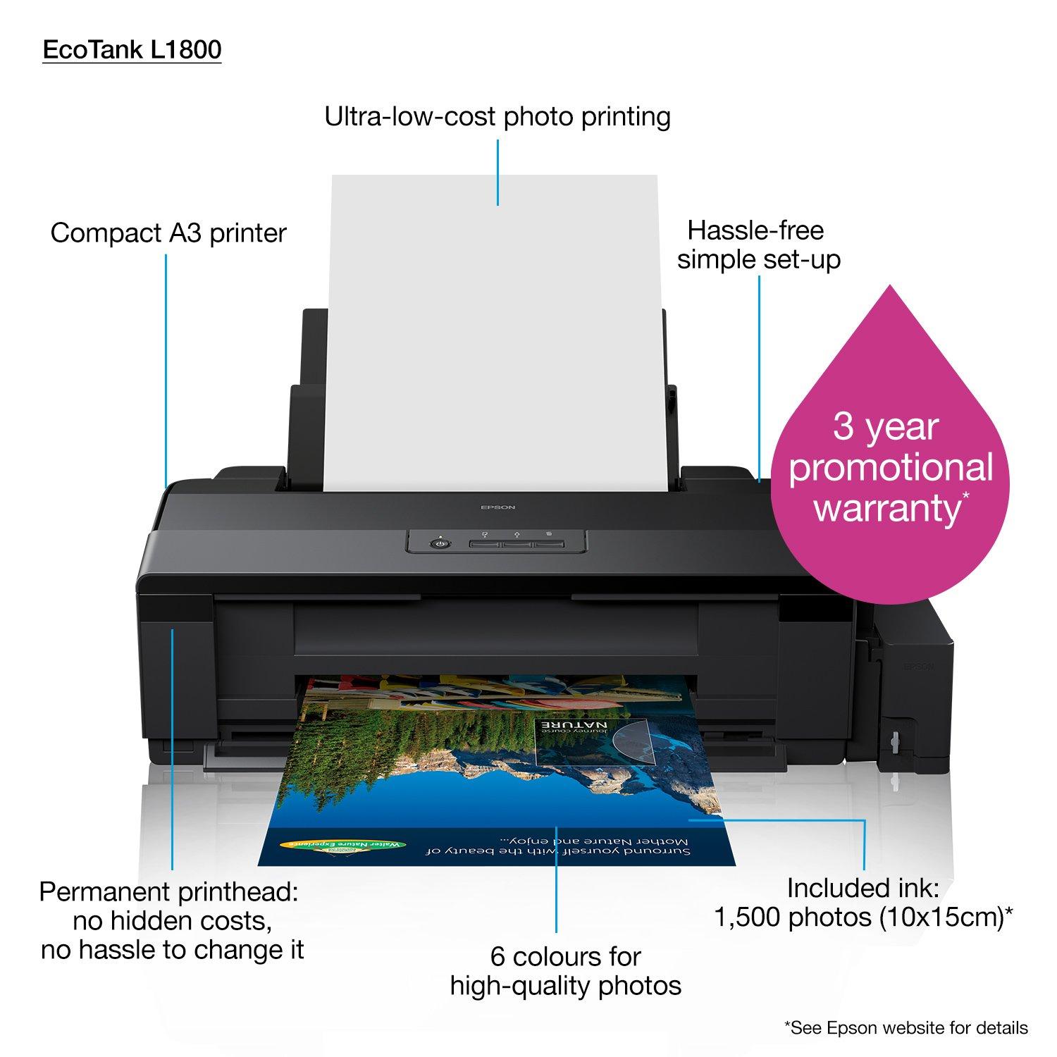 Epson L1800 A3 Printer - A3+ Borderless Photo Printing Best Price ...