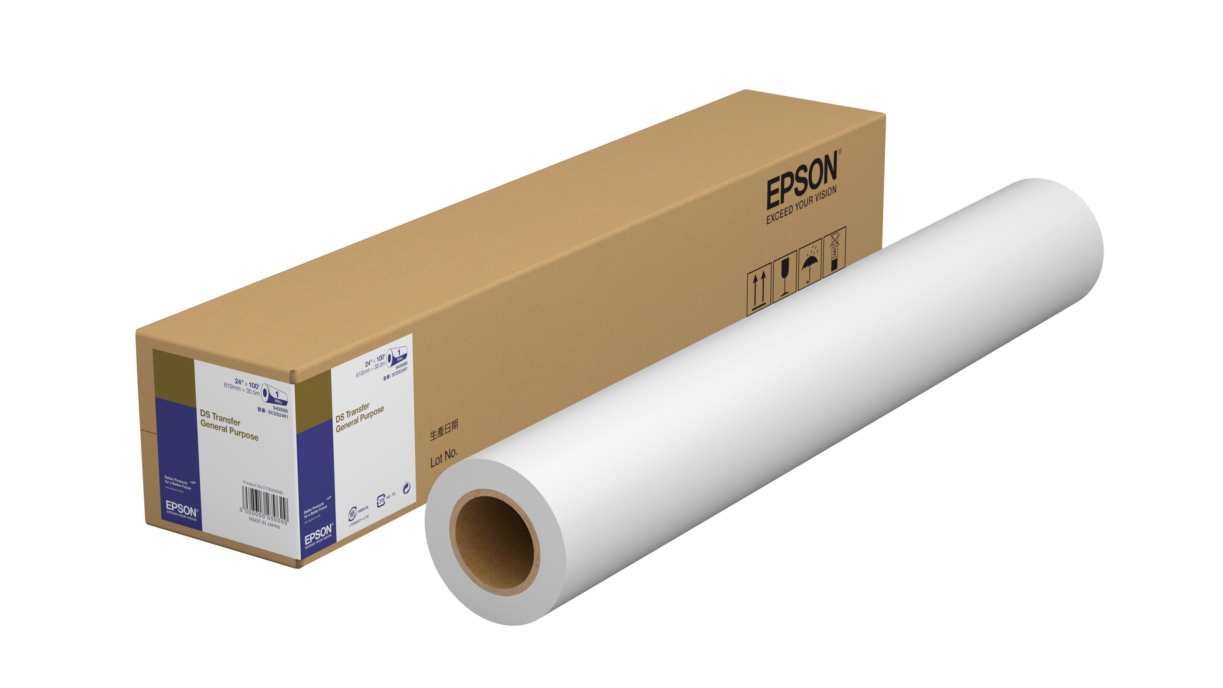 Epson DS Transfer Multi-Use Sublimation Paper Roll | Coastal Business