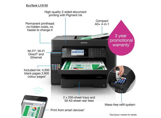EcoTank L15150 | Consumer | Inkjet Printers | Printers | Products | Epson  Europe