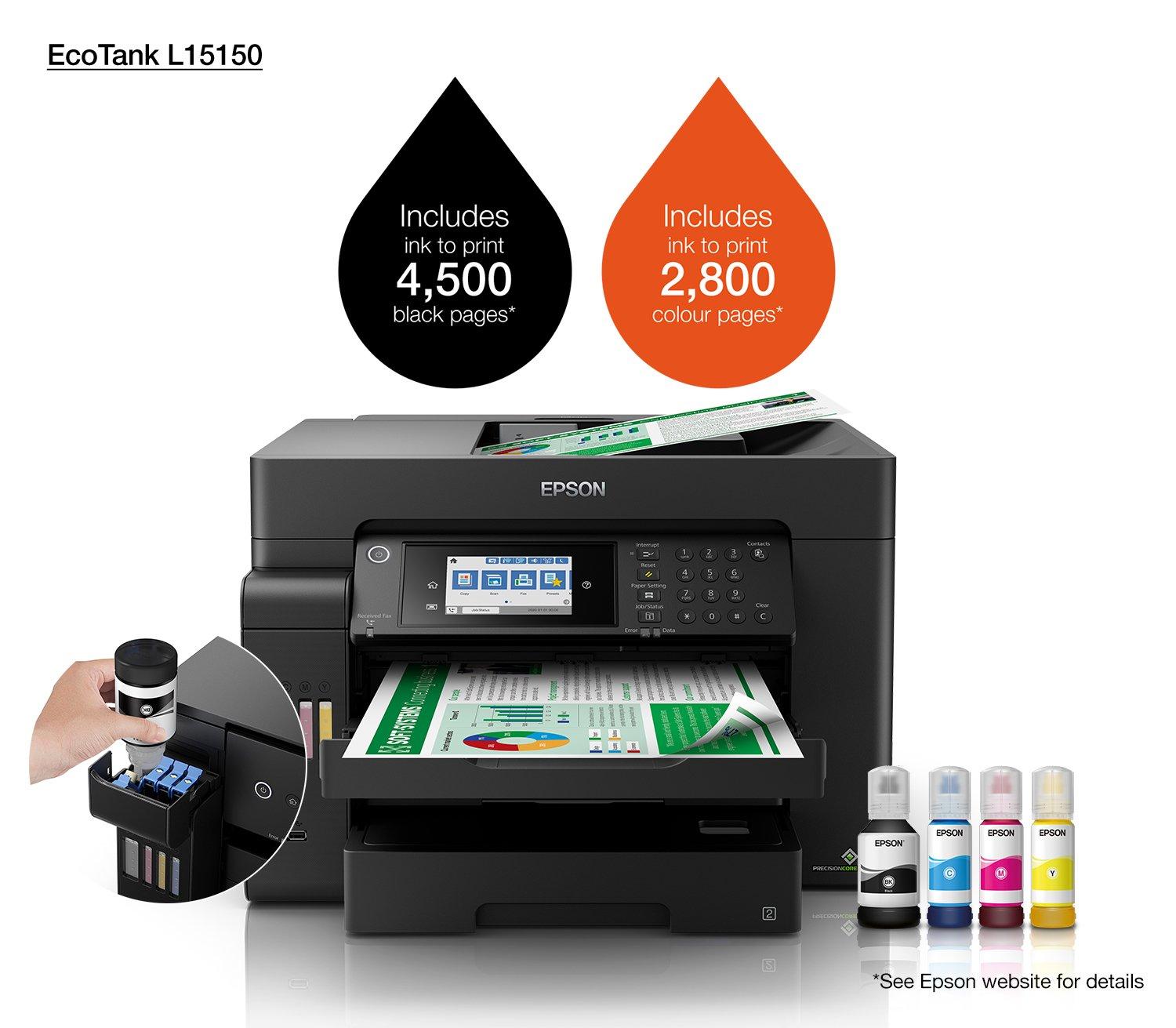 EcoTank L15150 | Consumer | Inkjet Printers | Printers | Products | Epson Europe