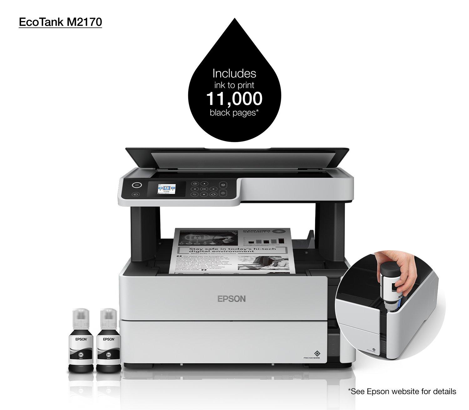 EcoTank ET-M2170 | Consumer | Inkjet Printers | Printers | Products | Epson  Republic of Ireland