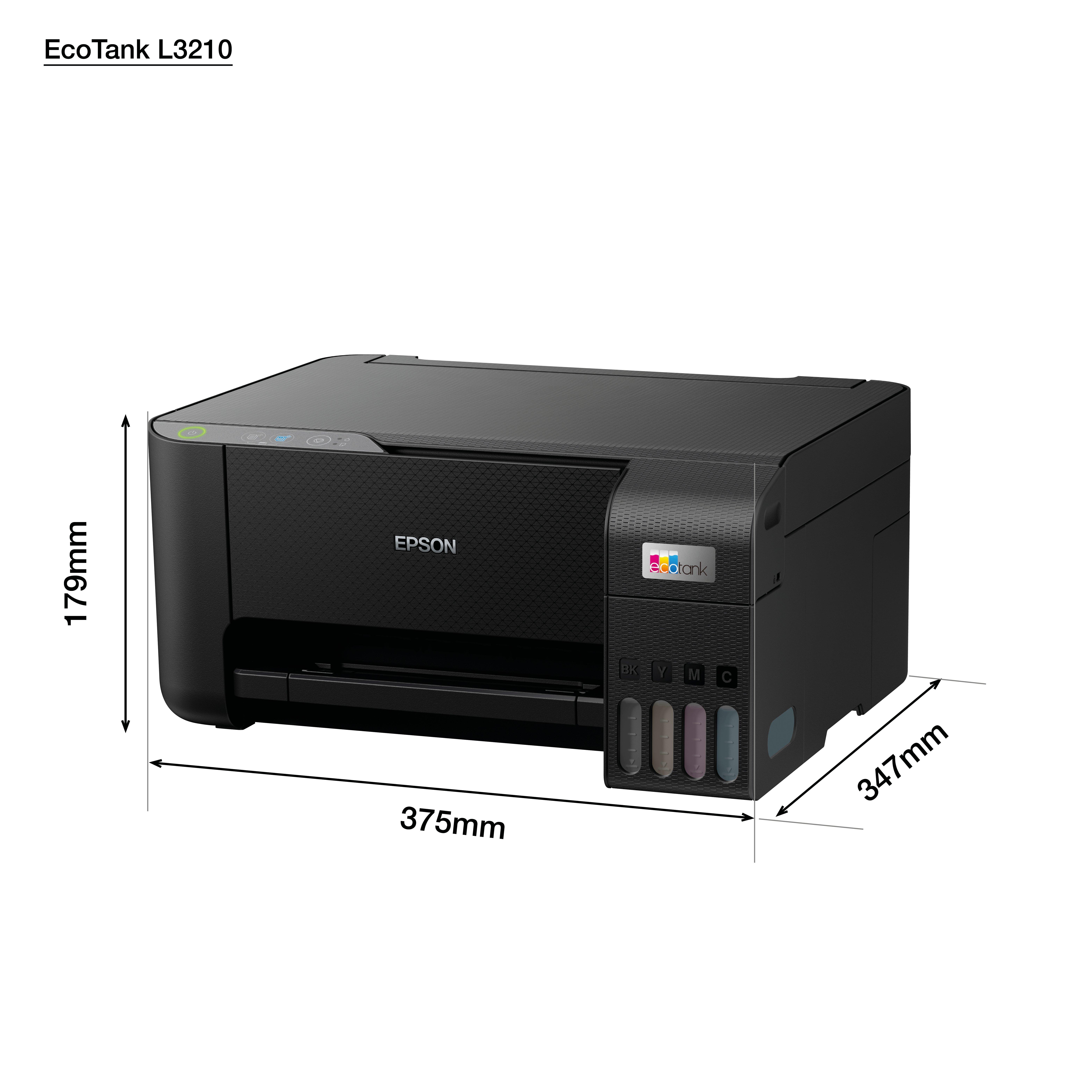 Imprimante Epson EcoTank L3210 MFP Couleur (C11CJ68403)
