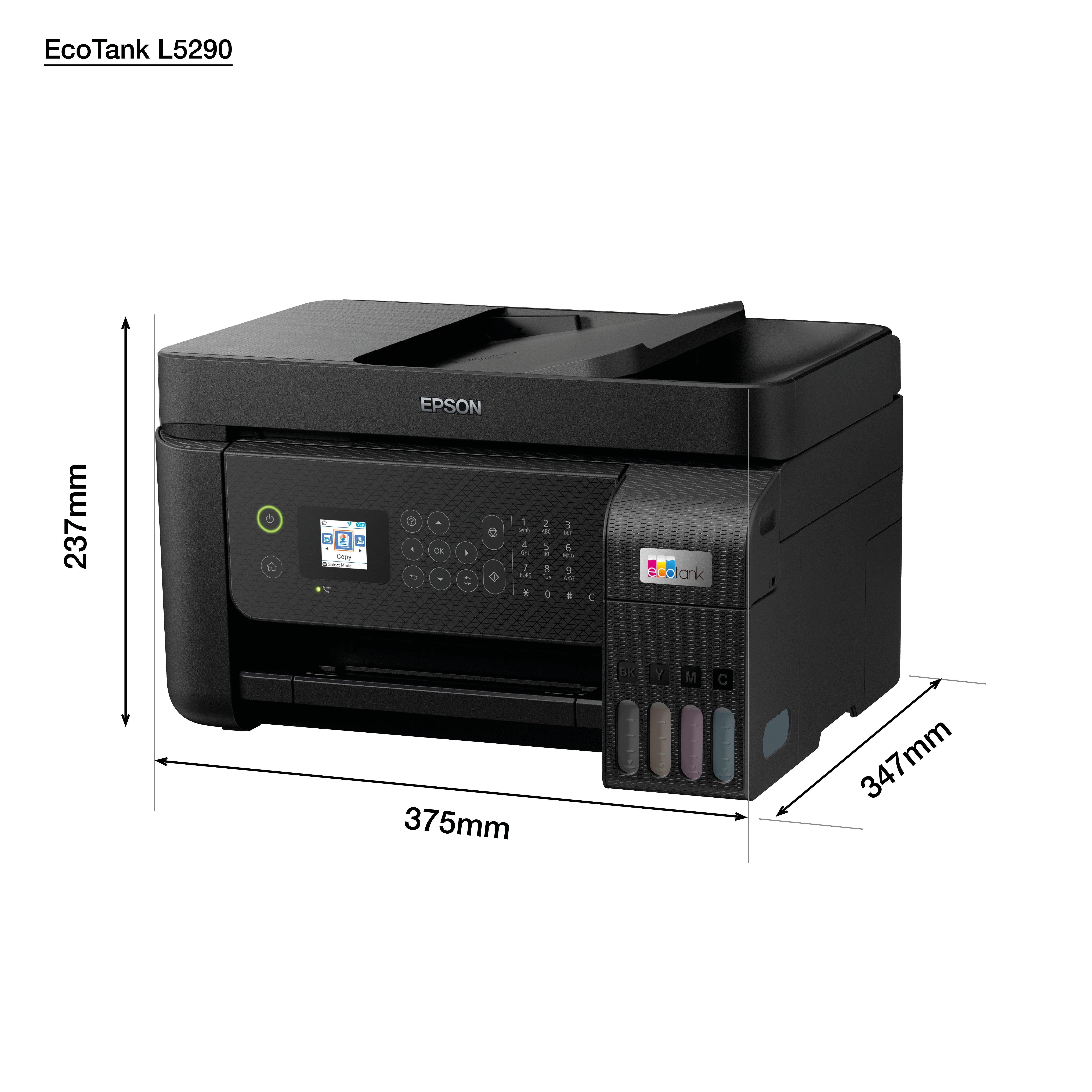 Imprimante à Réservoir Intégré Epson EcoTank L5290 (4en1) Wifi - WIKI High  Tech Provider