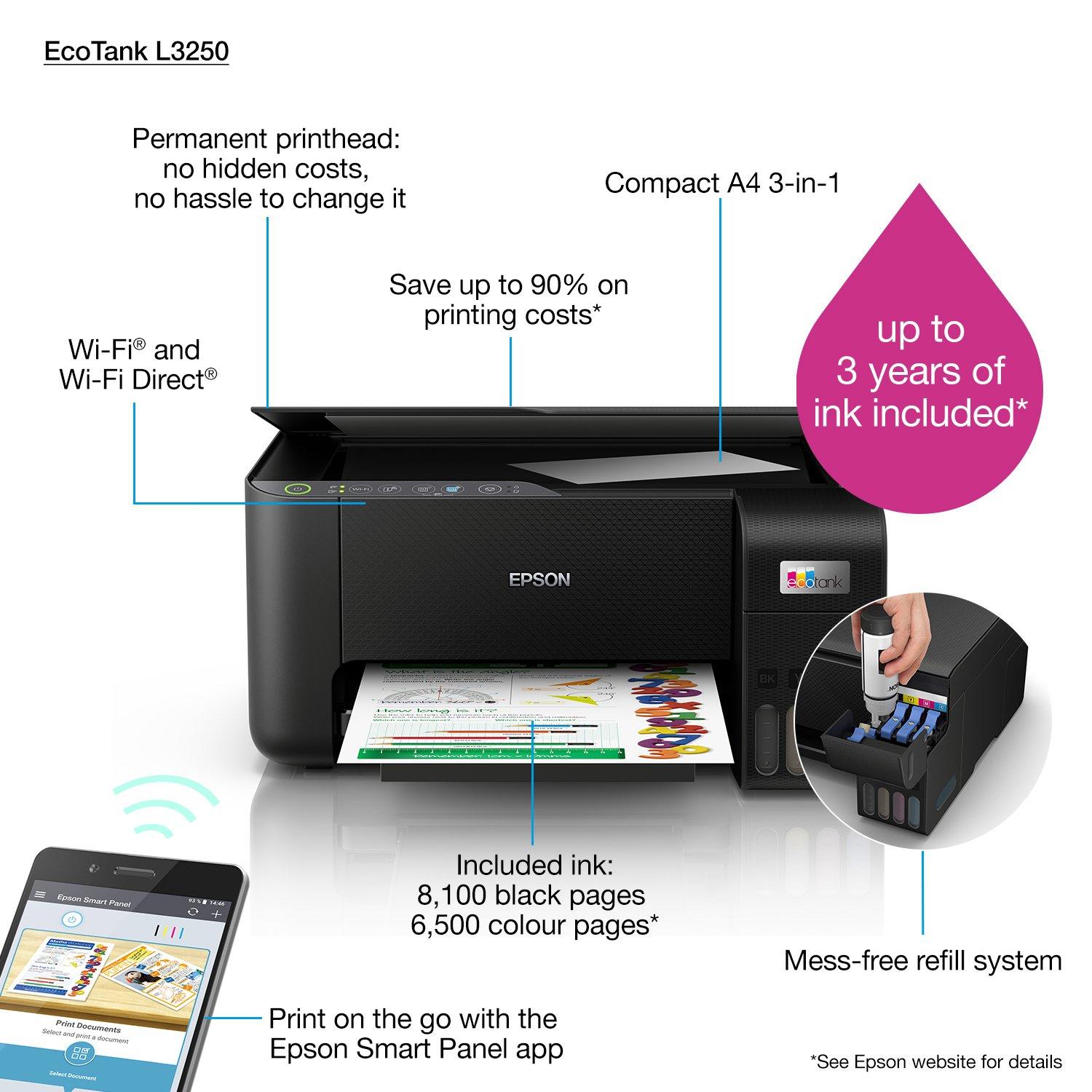 Epson EcoTank L3250 Imprimante