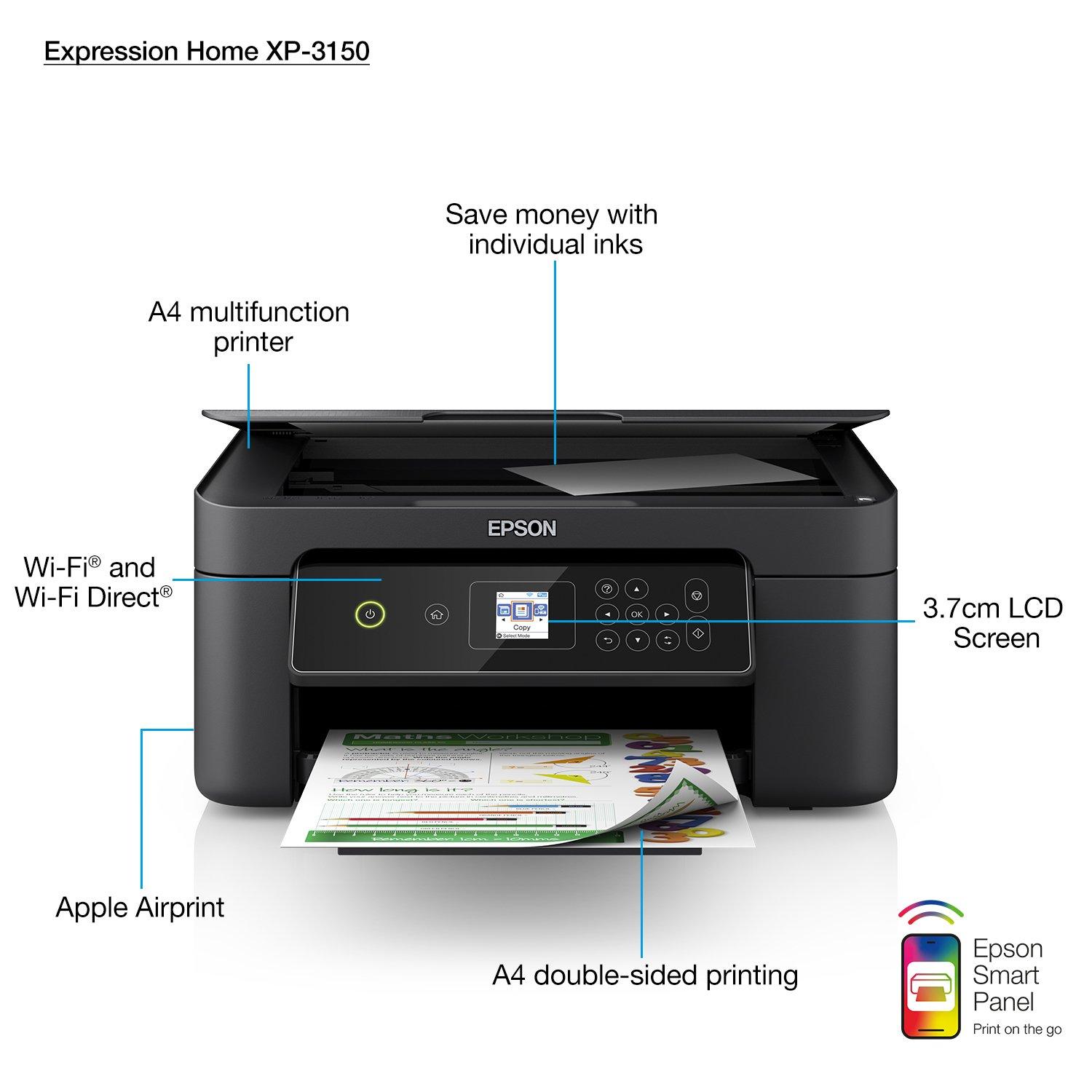 Expression Home XP-3150 | Consumer | Inkjet Printers | Printers.