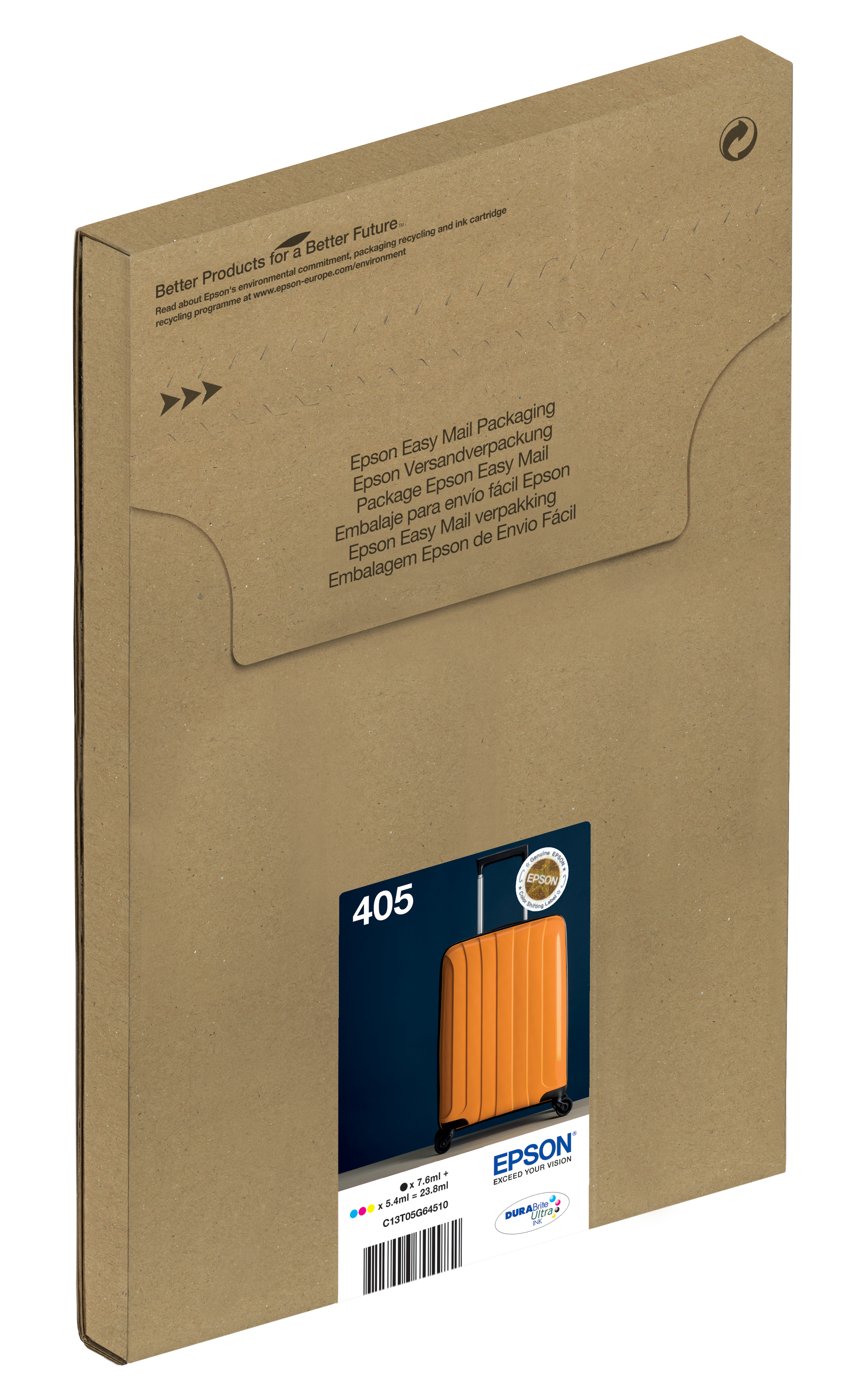 Epson DURABrite Ultra 405 Suitcase Individual Genuine Inks