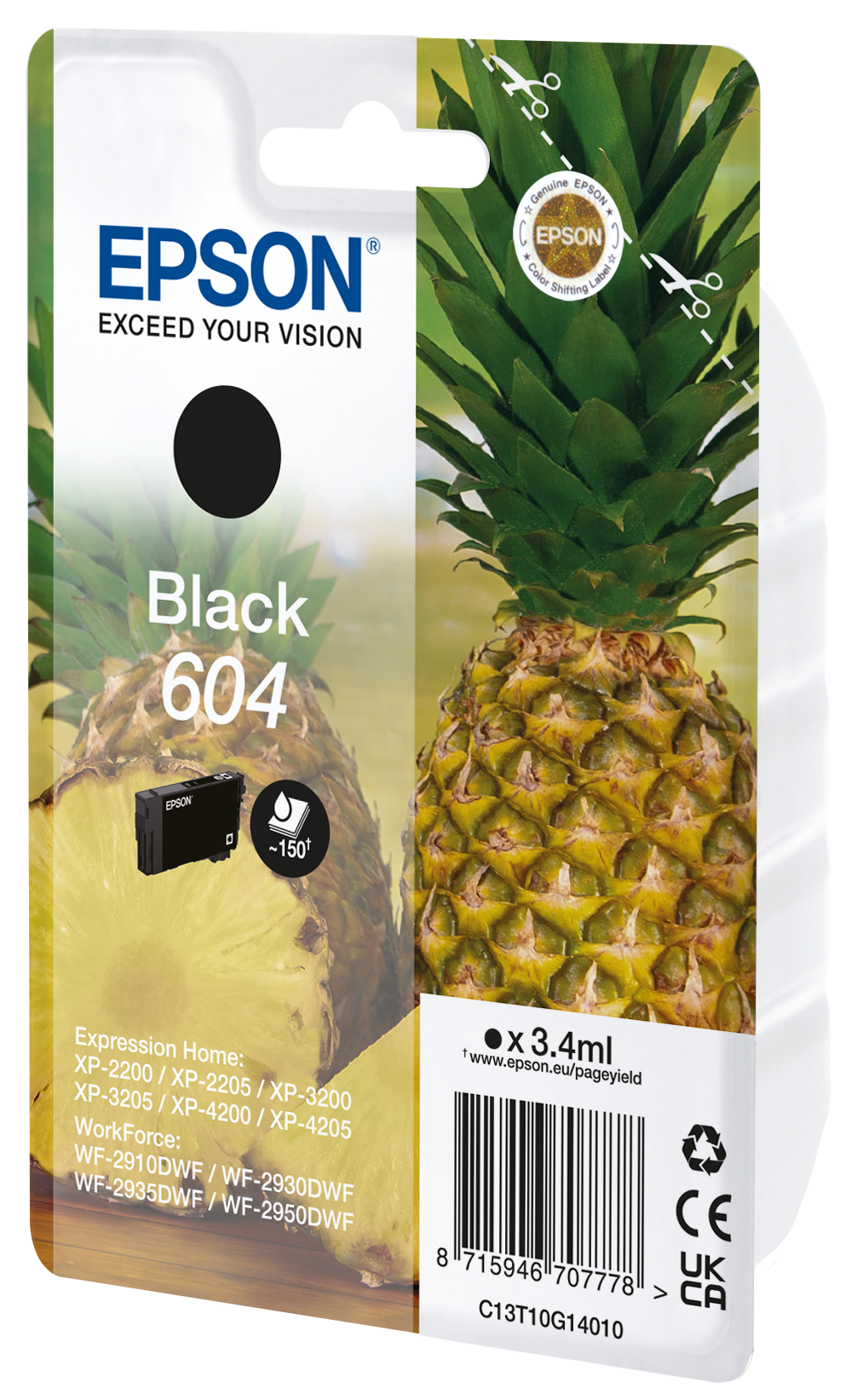 Epson 604 Ink Cartridge - Black