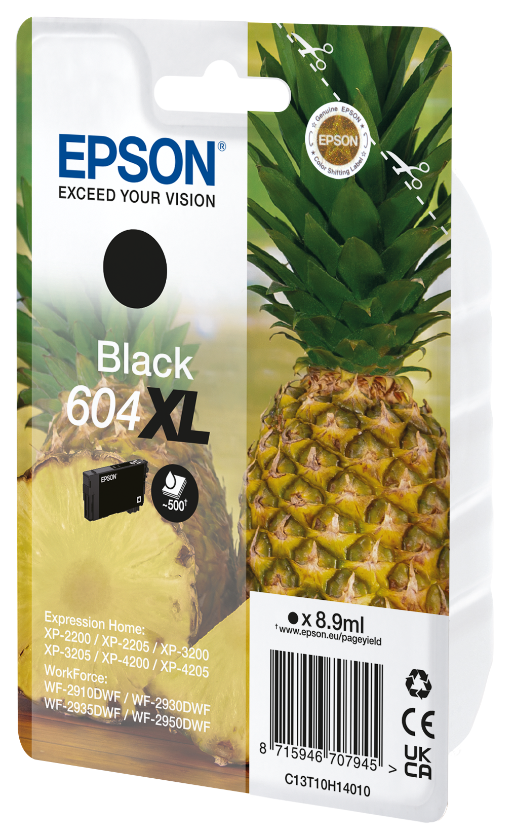 Cartouche d'encre EPSON Ananas 604XL pack 4 couleurs pour