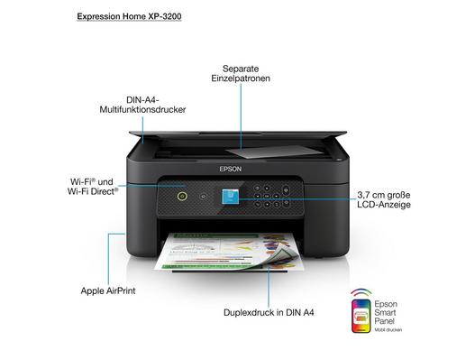 Produkte | Epson | Consumer Drucker XP-3200 | Deutschland | | Home Expression Tintenstrahldrucker