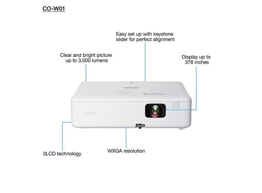 CO-W01 | Projecteurs mobiles | Projecteurs | Produits | Epson Europe