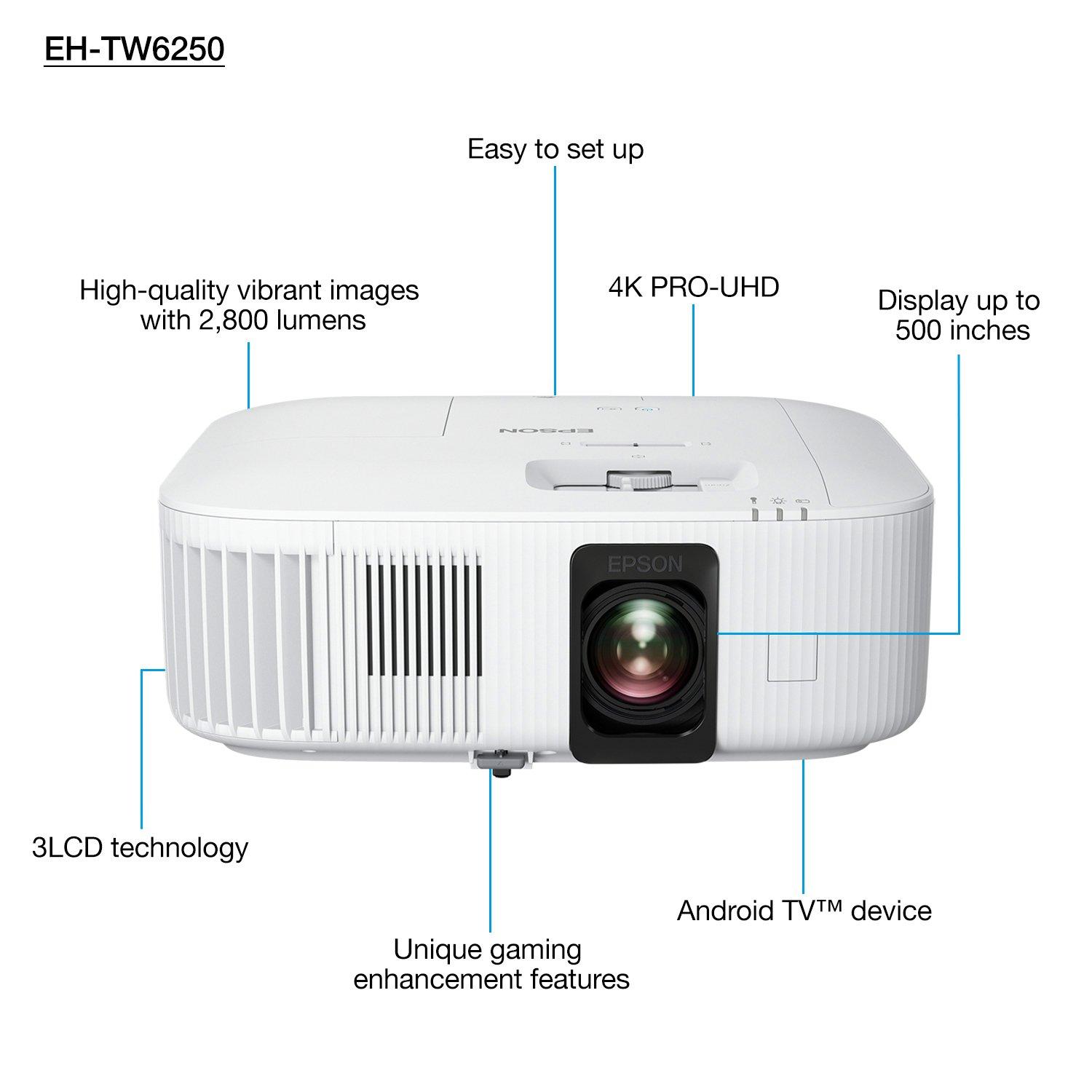 EH-TW6250 | Home Cinema | Projectors | Products | Epson Europe