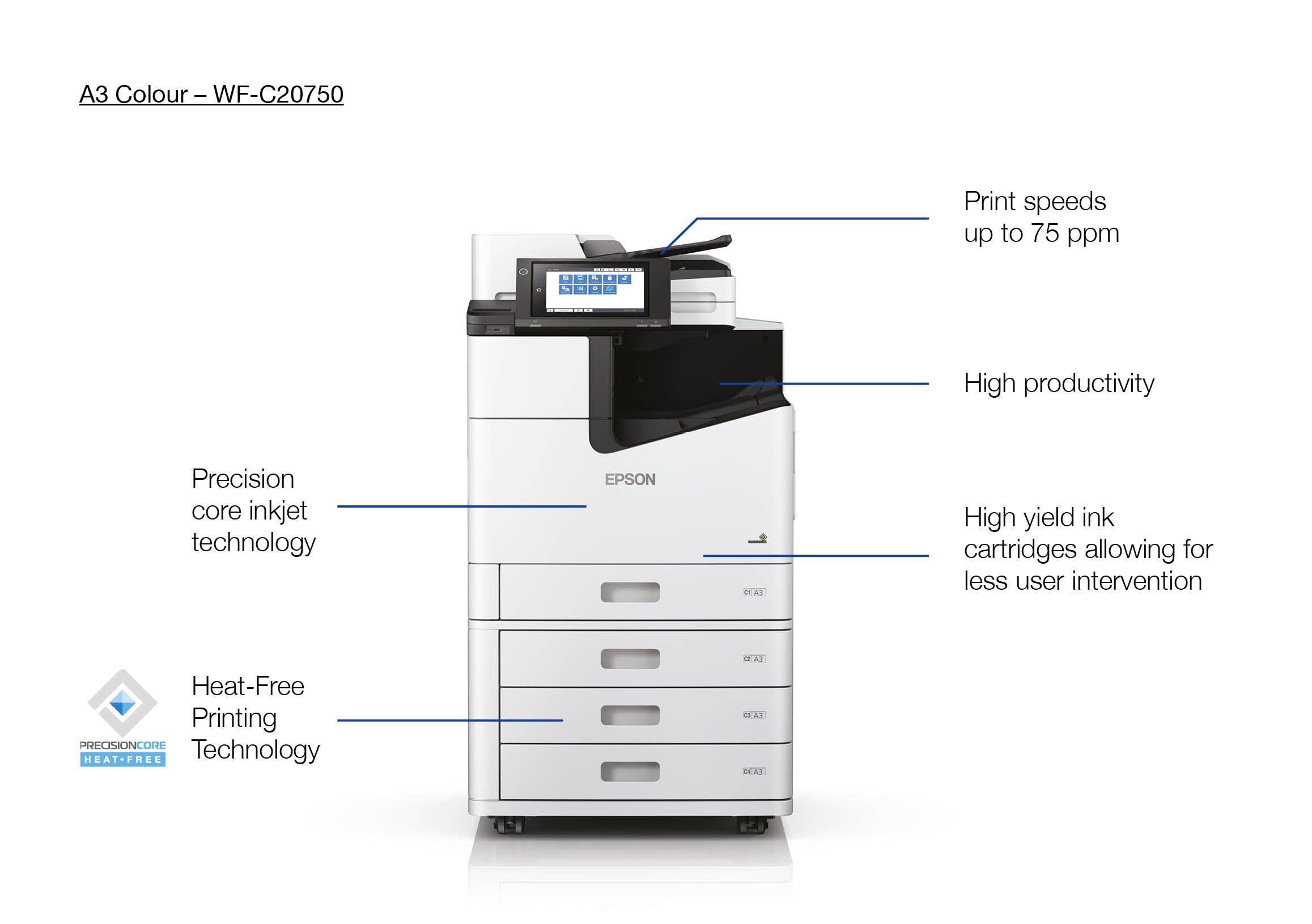 WorkForce Enterprise WF-C20750 D4TW | Business Inkjet | Inkjet
