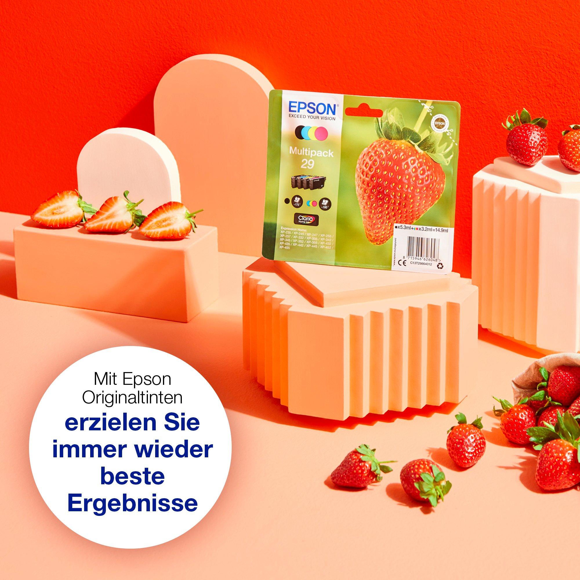 29XL Erdbeere Claria Tintenpatronen | Black & Papier Produkte Single Epson Home Tinte Deutschland | | | Tinte