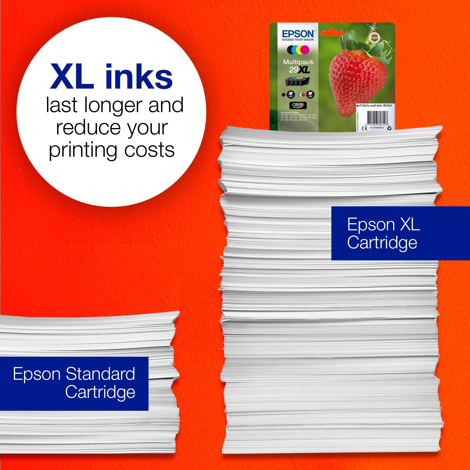 Epson strawberry ink top