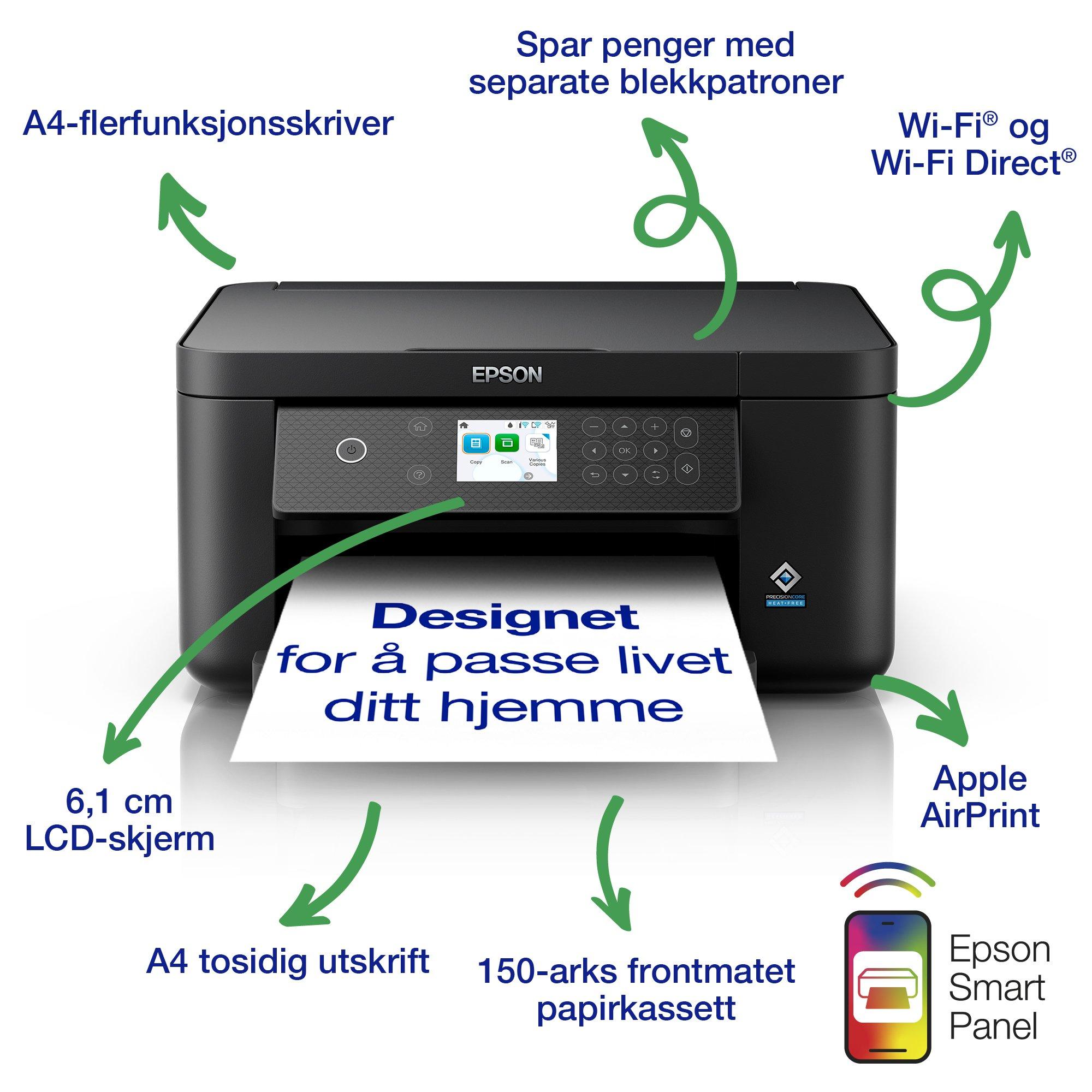 Expression XP-5200 A4 Multifunksjonell trådløs blekkskriver