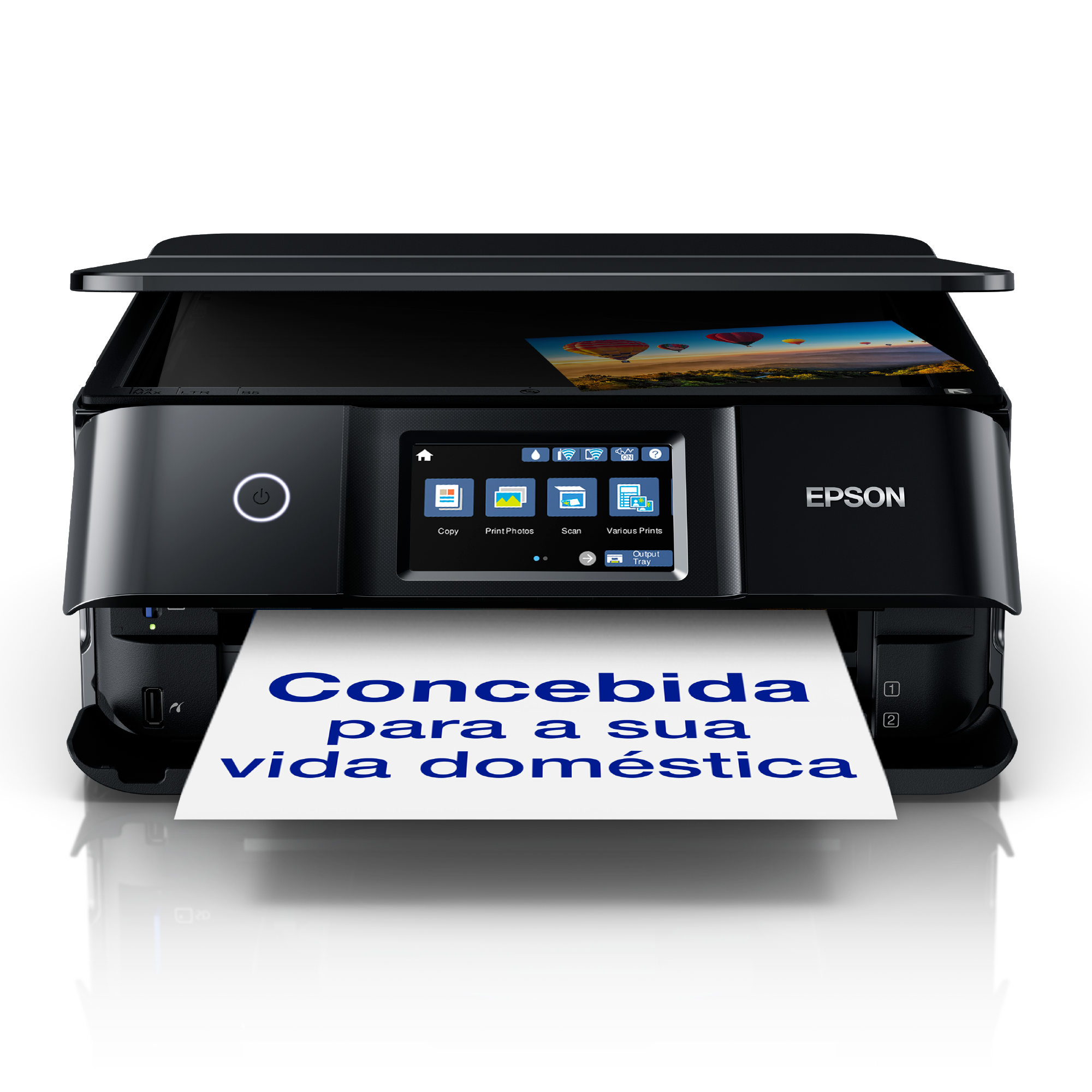 Impressora jato de tinta sem fios multifunções Expression Photo XP‑8700 A4