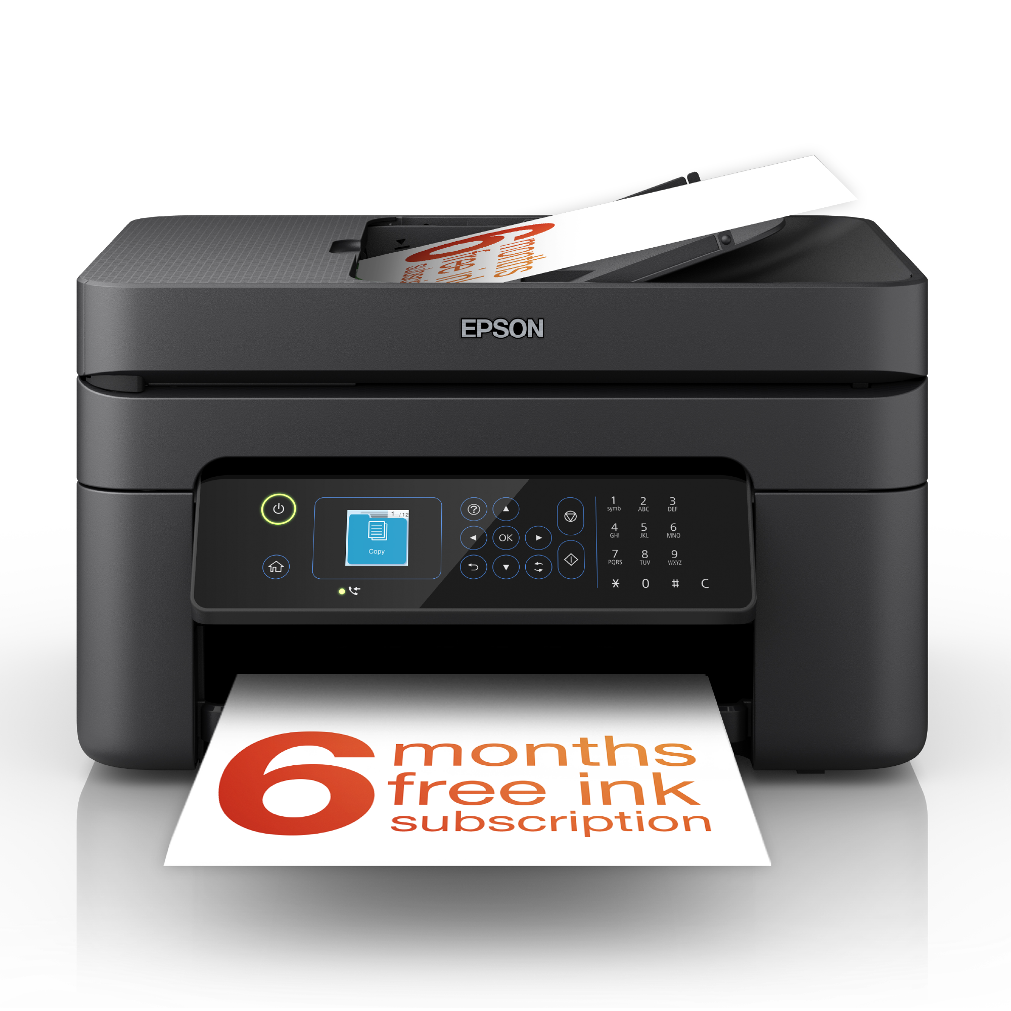 WorkForce WF-2935DWF A4 Multifunction Wireless Inkjet printer with 6 ...