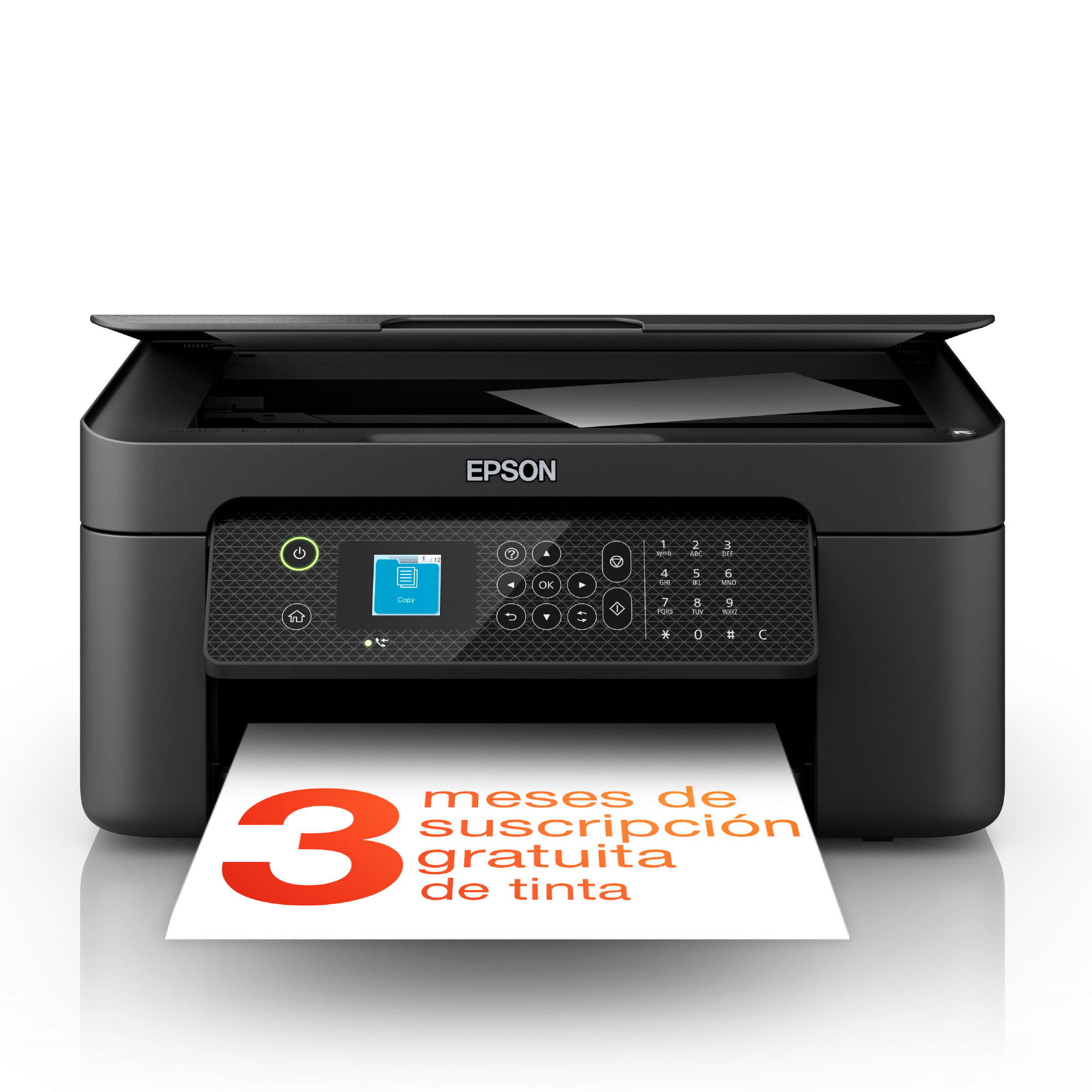 Impresora de inyección de tinta multifunción WorkForce WF-2910DWF A4 con conectividad inalámbrica y 3 meses gratis de suscripción de tinta ReadyPrint Flex*